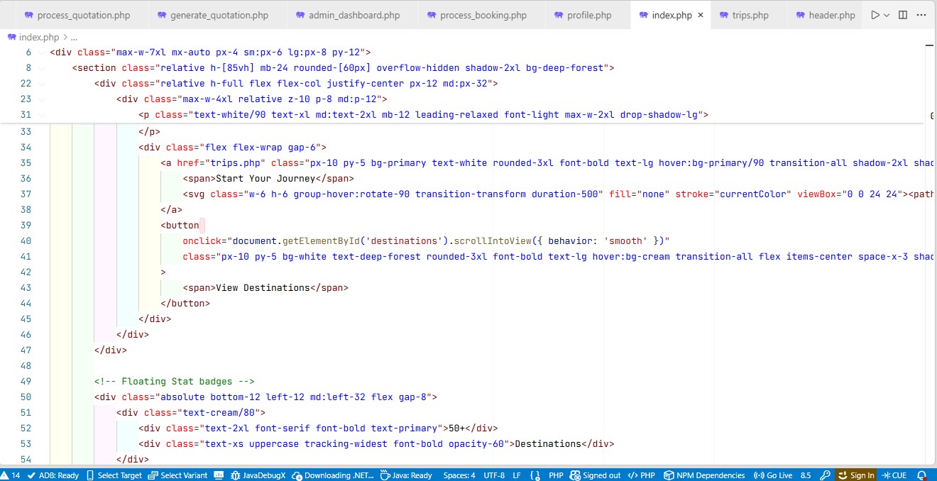 Coding in PHP